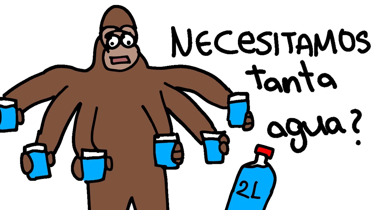 Lo que NADIE te dice sobre beber tanta agua, explicado por SIMIO