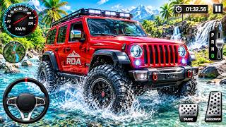4x4 SUV Jeep Driving Simulator - Offroad Mud Jeep Offroad Prado Derby Luxury Rocks - Gameplay screenshot 4