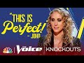 Cali Wilson sing &quot;Wicked Game&quot; on The Knockouts of The Voice 2019