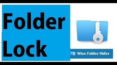How to Folder Lock & Folder Hide on windows XP,7,8,8.1,10 !!!!!!!!!!!!!!
