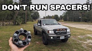 WATCH THIS BEFORE INSTALLING WHEEL SPACERS