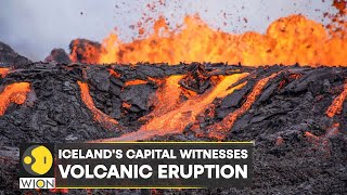 Iceland: Volcano erupts near capital; spews lava around 30 metres in the air | Latest News | WION