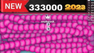 no copyright music | snake io world record 2023 ! snake io Speedrun 333000, Score In 2023 Snake.io