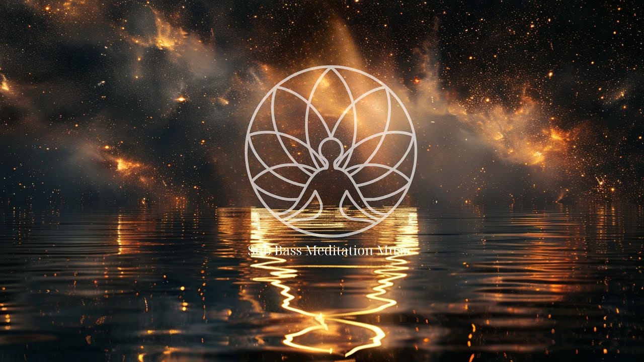 Soothing music with Sub Bass pulse, Meditation music for complete