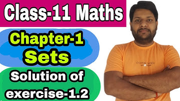 chapter-1 Sets /NCERT maths class-11/Solution of exercise-1.2@gkclasses151#gkclasses#sets#exrcise1.2