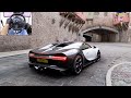 Bugatti Chiron Forza Horizon 5 Thrustmaster T300RS Gameplay
