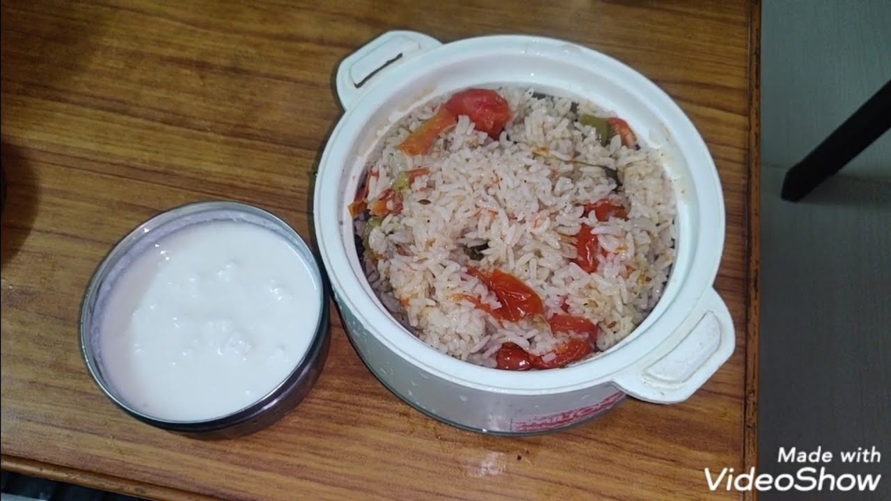 Tomato Rice Recipe In Pressure Cooker How To Make Tomato Rice Easy