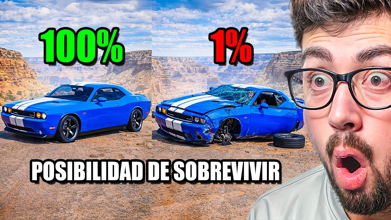 ACCIDENTES CON PROBABILIDAD DE SUPERVIVENCIA 😱 | BeamNG Drive
