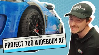 I cut off my car's wheel arches?! | Extreme Car Modification Project - Project 700 Widebody XF EP 3