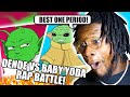 Dende vs Baby Yoda Rap Battle! (REACTION)