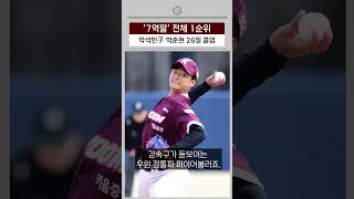 '전체 1순위' 박준현 선발 등판 현실화…"26일 삼성전 선발로 나설 계획"
