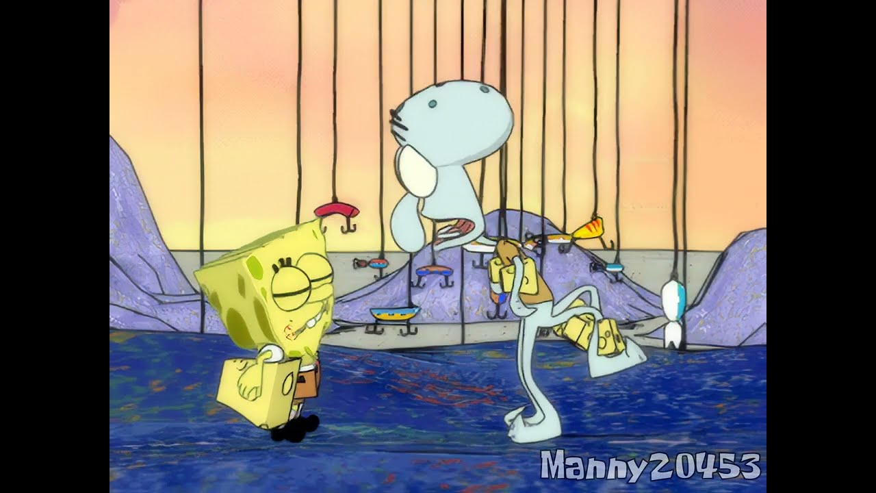 Squidward, Why Do You Sound Like Patrick? (UPSCALED)