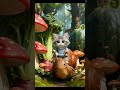 kitten adventure in fantasy forest Day 2 .. .#catlovers #shortsvideo #aivideo #animalvideos #fyp