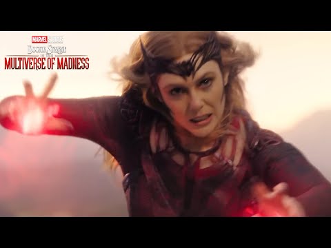 Doctor Strange Multiverse of Madness: Scarlet Witch vs Avengers Trailer and Marv