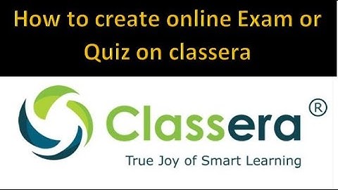 how to create online exam or quiz