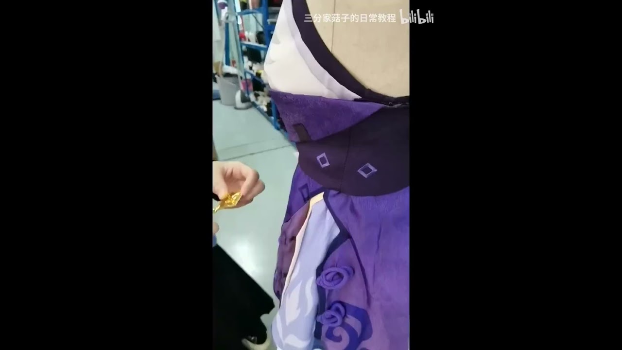三分妄想 原神 コスプレ 刻晴 コクセイ 衣装 着用動画 - YouTube