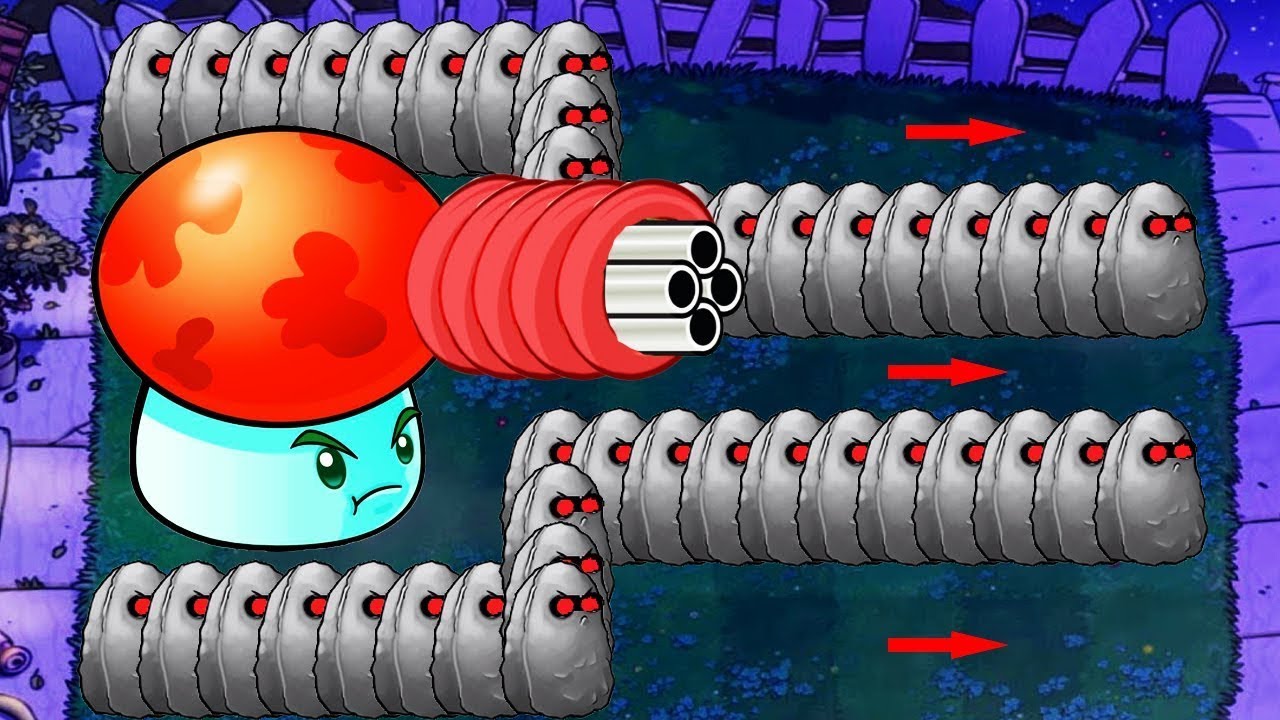 Plants Vs Zombies 999 Fume Shroom Vs 99 Giga Gargantuar Vs Dr.zomboss ...