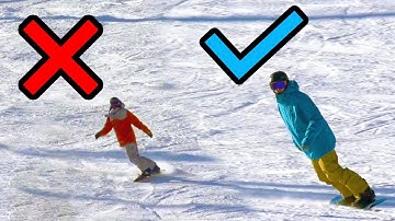 Fix the Most Common Snowboarding Mistake
