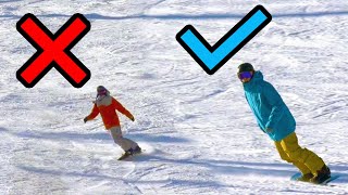 Fix the Most Common Snowboarding Mistake screenshot 2