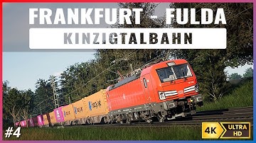 FRANKFURT - FULDA | FIRST LOOK | TRAIN SIM WORLD 5 | 4K | # 4