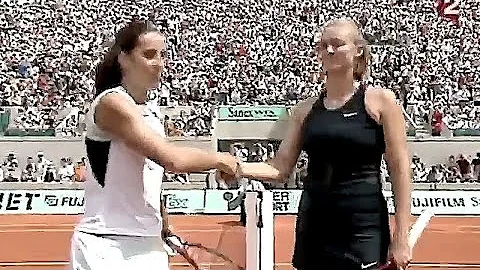 Mary Pierce vs Sylvia Farina Elia 2002 Roland Garr...