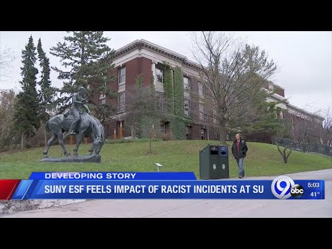 SUNY ESF feeling the impact of racist and anti-Semitic incidents at SU