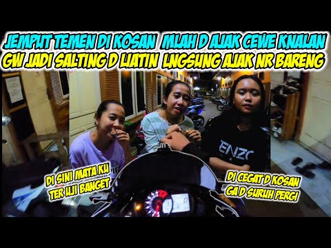 MAIN KE KOSAN TEMEN MALAH DI AJAK KENALAN 5 CEWE SEKALIGUS LANGSUNG AJAKIN NR BARENG !!!