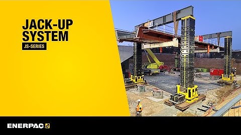 JS-Series Hydraulic Jack-Up System (Metric) | Enerpac