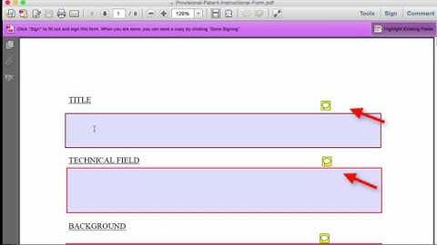 The Title: Preparing a Provisional Patent Application #1