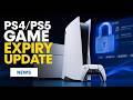 PS4/PS5 Games EXPIRE?! 🚨 DRM Update Explained &amp; What It Means!
