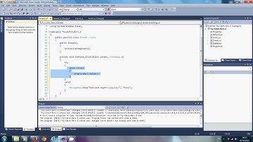 C# Try-Catch Hata Yakalama