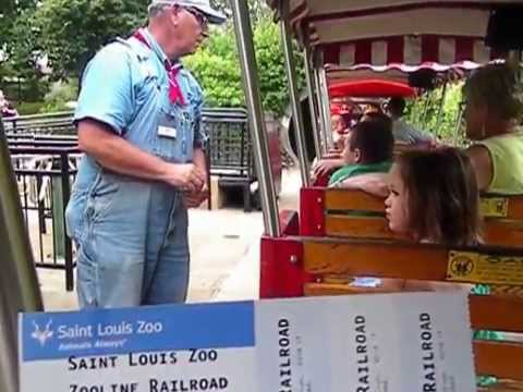 St. Louis Zoo, train - YouTube