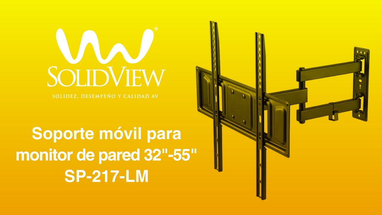 Soporte móvil para monitor de pared 32-55 