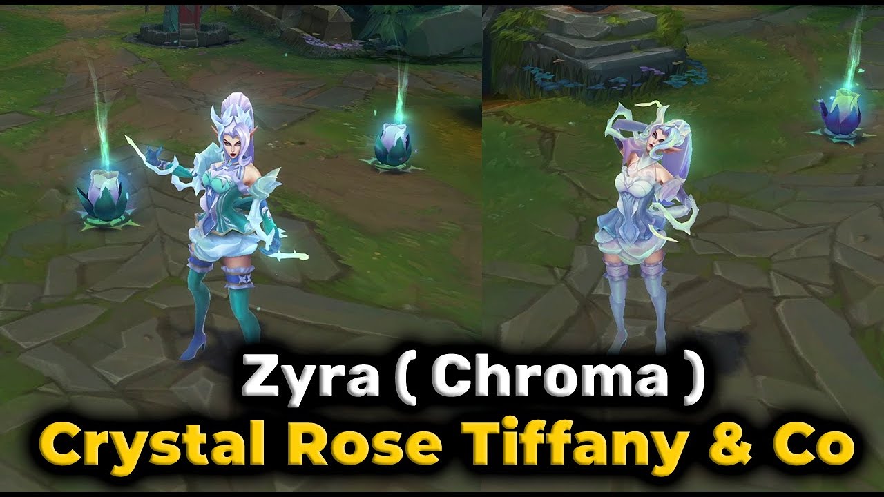 Big Bad Bear on X: Crystal Rose Swain, Zyra & Akshan Tiffany & Co.  - Chromas  / X