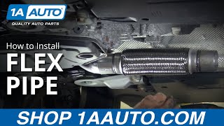 How to Permanently Attach Exhaust Flex Pipe No Clamps