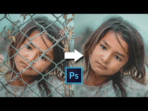 КАК УДАЛИТЬ ЛЮБОЙ ОБЪЕКТ В PHOTOSHOP!