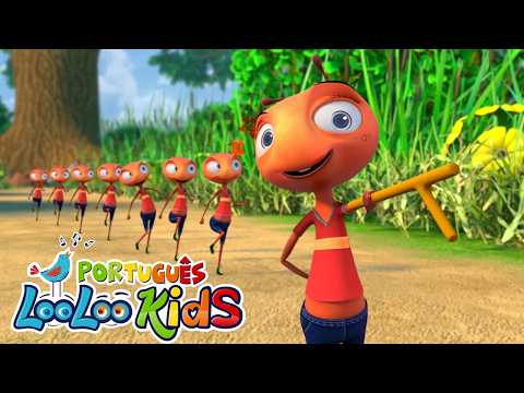 The Ants Go Marching + Incy Wincy Spider - Fun Nursery Rhymes - LooLoo Kids