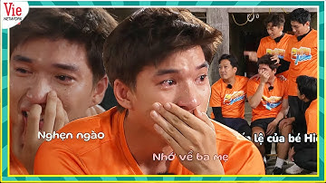 HIEUTHUHAI khóc tâm sự về gia đình, được các anh "chăm sóc" đặc biệt | 2 NGÀY 1 ĐÊM