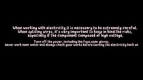 Types of wire joints and splice ( Performance Task in TLE 7- CSS)