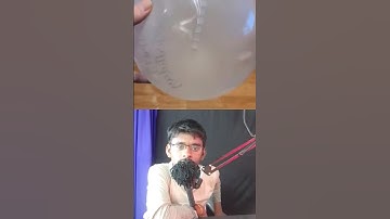 Spinning Hex Nuts Inside a Balloon in Slow Motion #physics #experiment #shorts