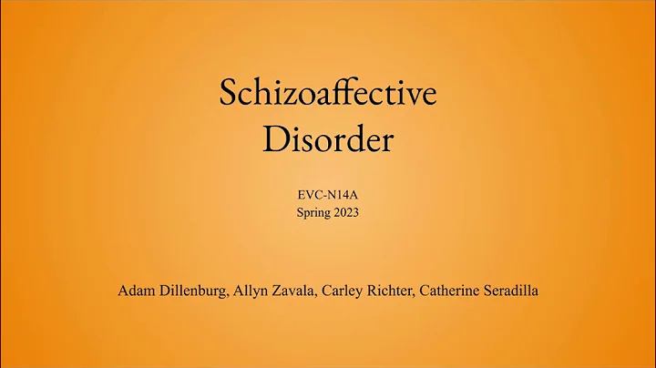 Schizoaffective Disorder