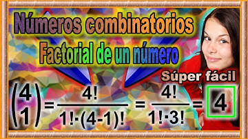 NÚMERO combinatorio 🔢 FACTORIAL de un número