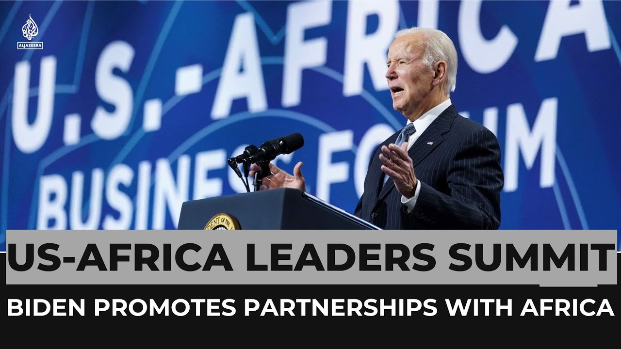 ⁣Biden promotes partnerships with Africa at leadership summit