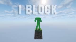 Minecraft But Its On 1 Block?