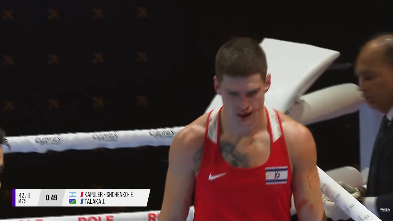 75kg KAPULER ISHCHENKO Miroslav ISR - BLUE TALAKA Osward SOL | IBA 2025 Men’s World Boxing Champions