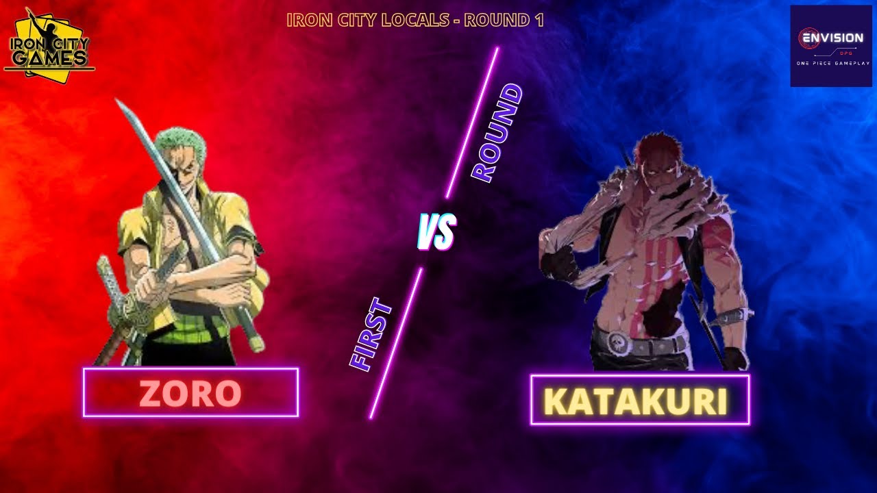 Zoro vs Katakuri - Iron City Locals -  Round 1"HOCUS POCUS"