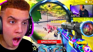 Spectating TimTheTatman NEW KILL RECORD in Warzone Pacific! 🤯