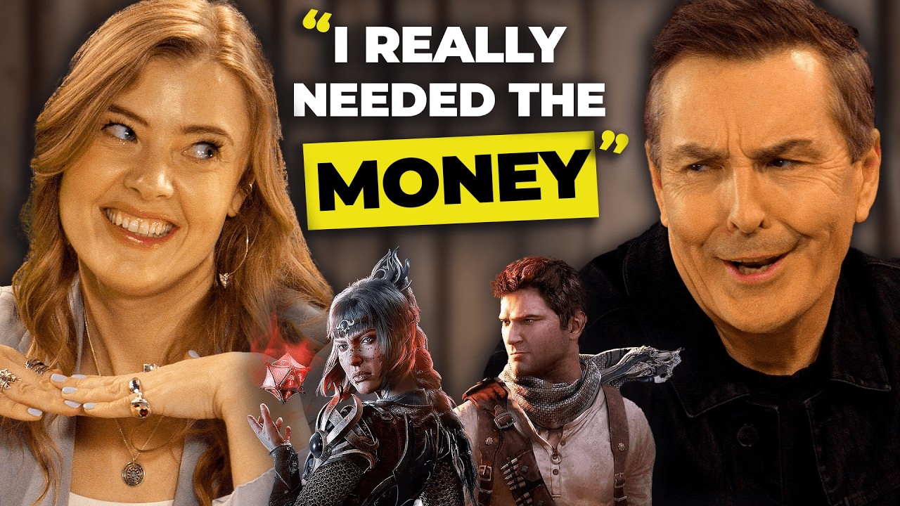 Shadowheart meets Nathan Drake | Nolan North and Jennifer English interview each other