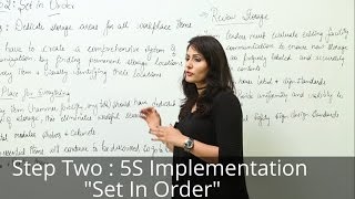 Lean Six Sigma l 5S l Step 2  Set in Order l Seiton l 5S Course