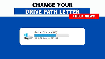 How to Change the Drive Letter in Windows 10/11